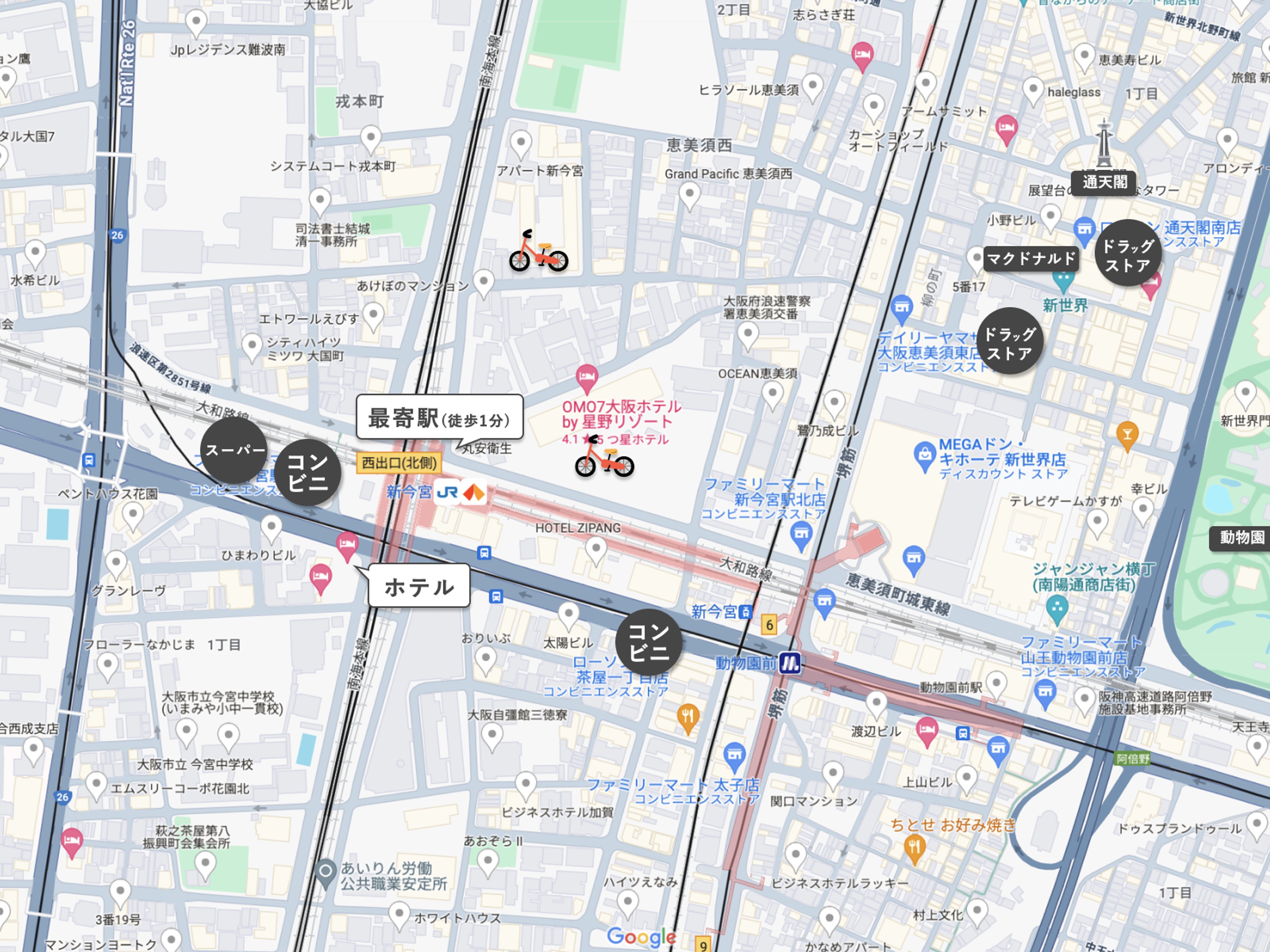 チサンスタンダード大阪新今宮のイメージ