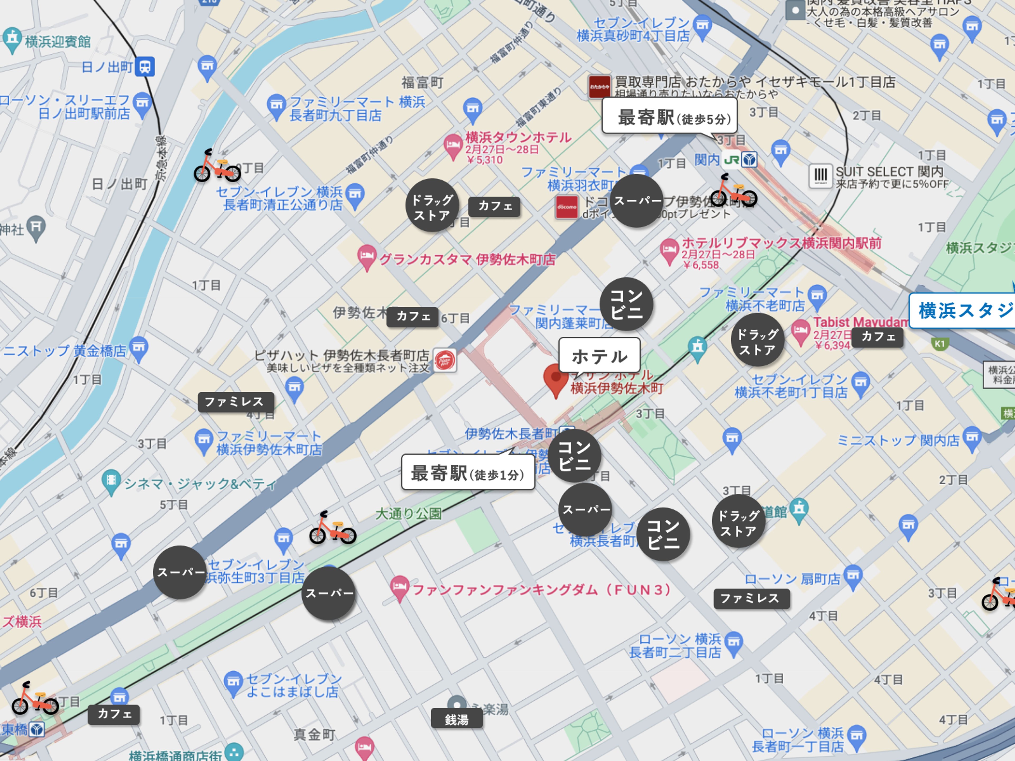 チサンホテル横浜伊勢佐木町のイメージ