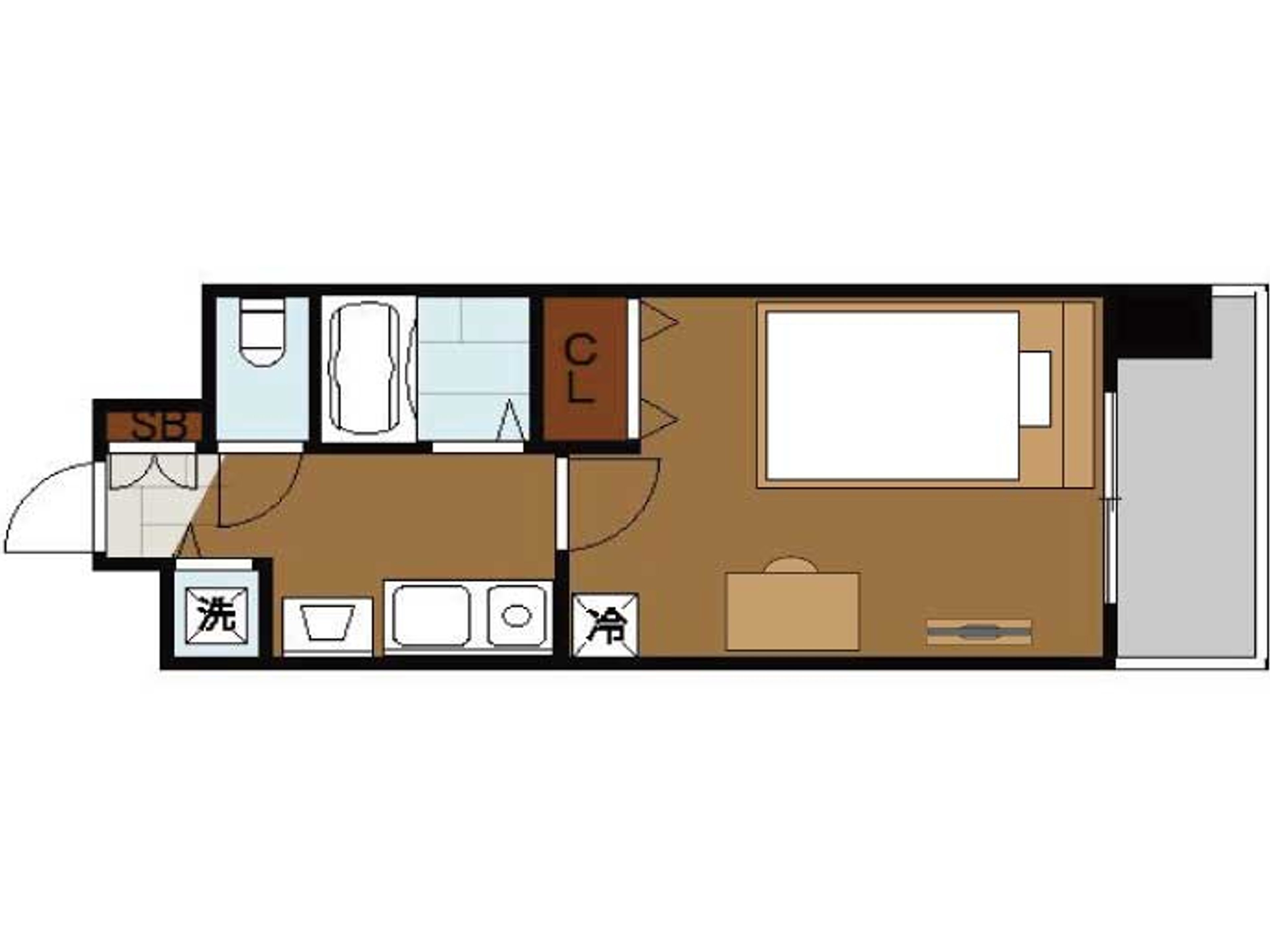 BraTTo名古屋鶴舞駅前(1Kタイプ）のイメージ