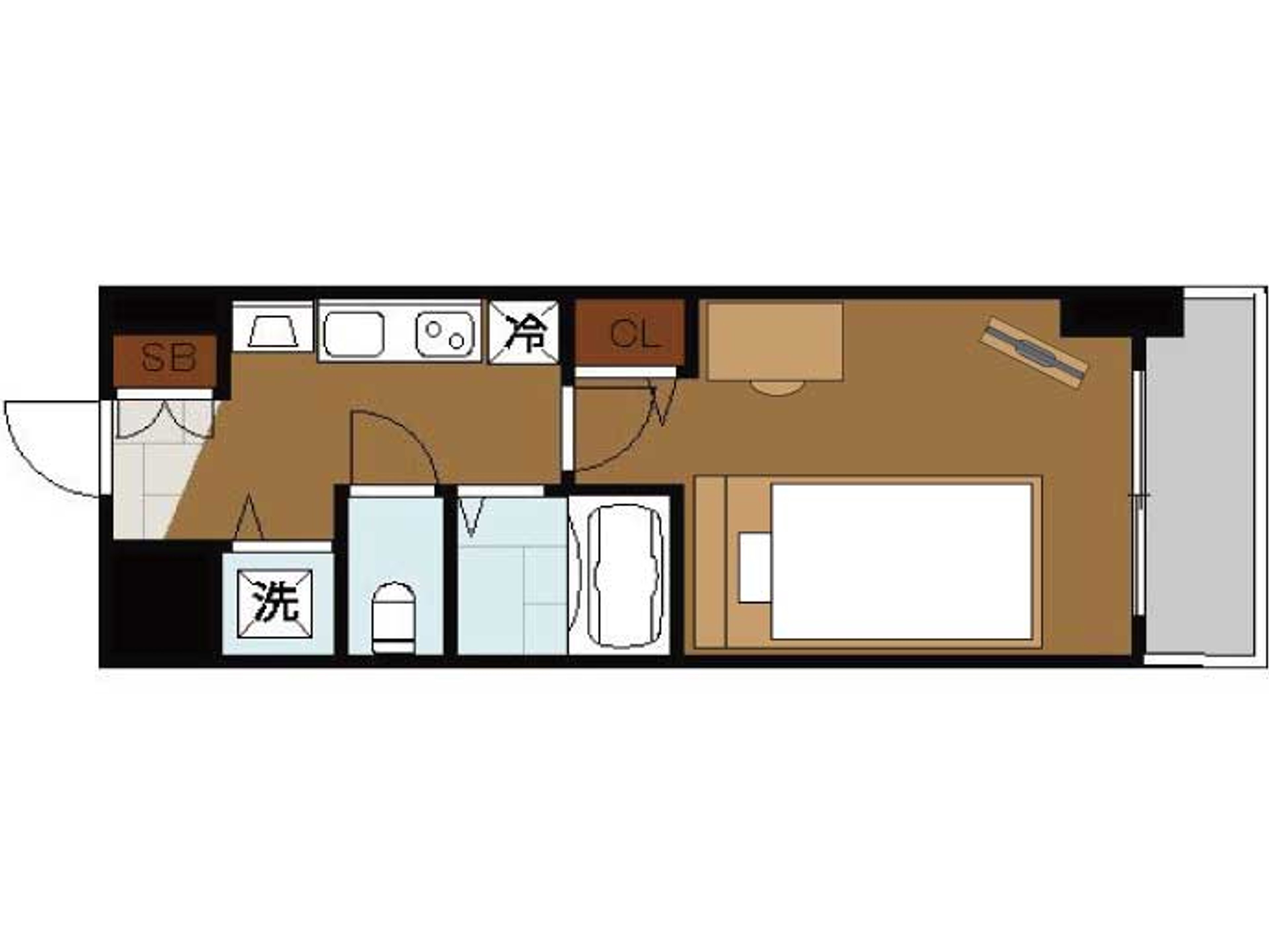 BraTTo名古屋駅前プラチナム(1Kタイプ）のイメージ