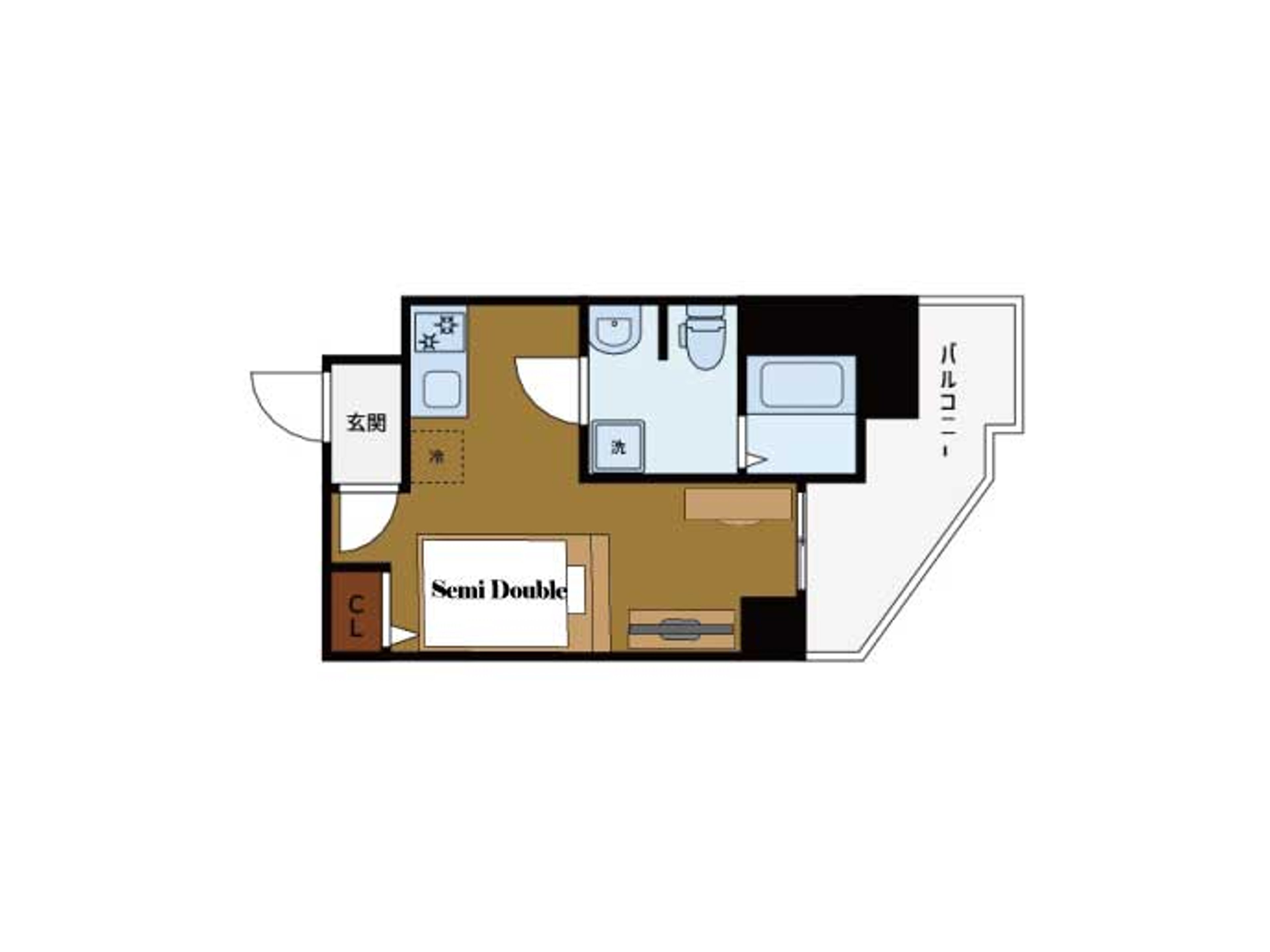 BraTTo難波EAST(1Rタイプ)のイメージ