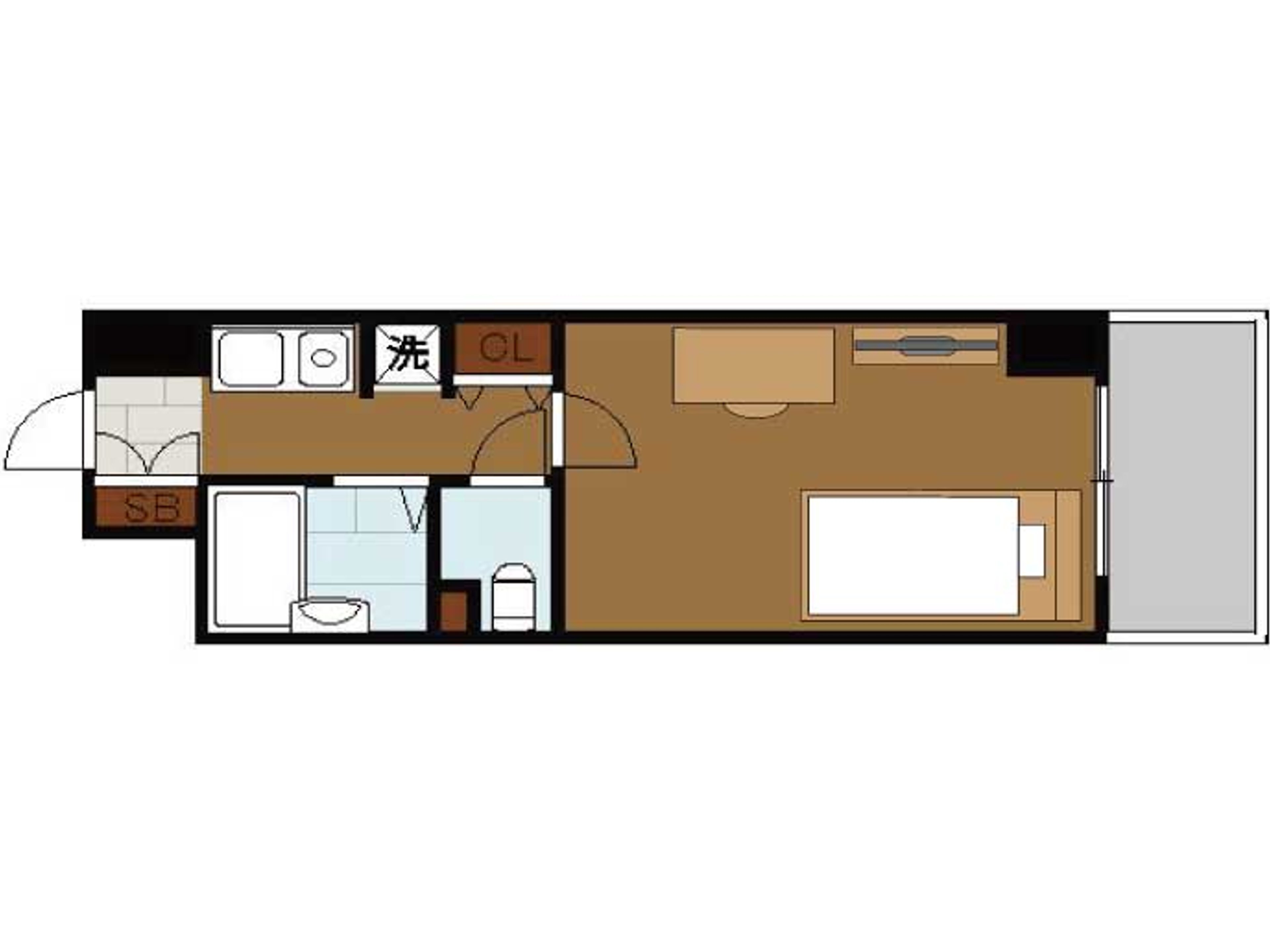 BraTTo堺ボンシェール(1Kタイプ）のイメージ