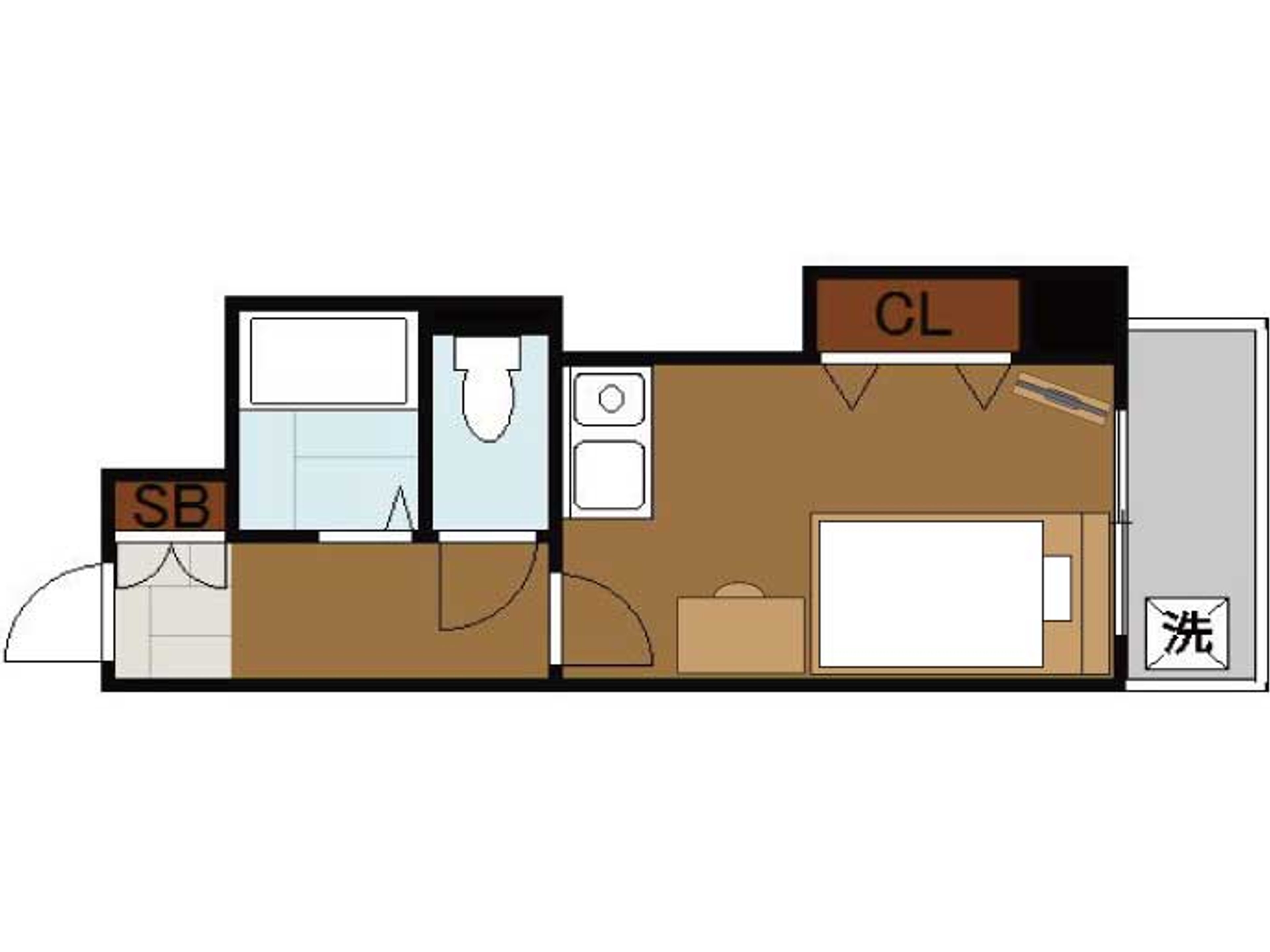 BraTTo和歌山市 1Rタイプのイメージ