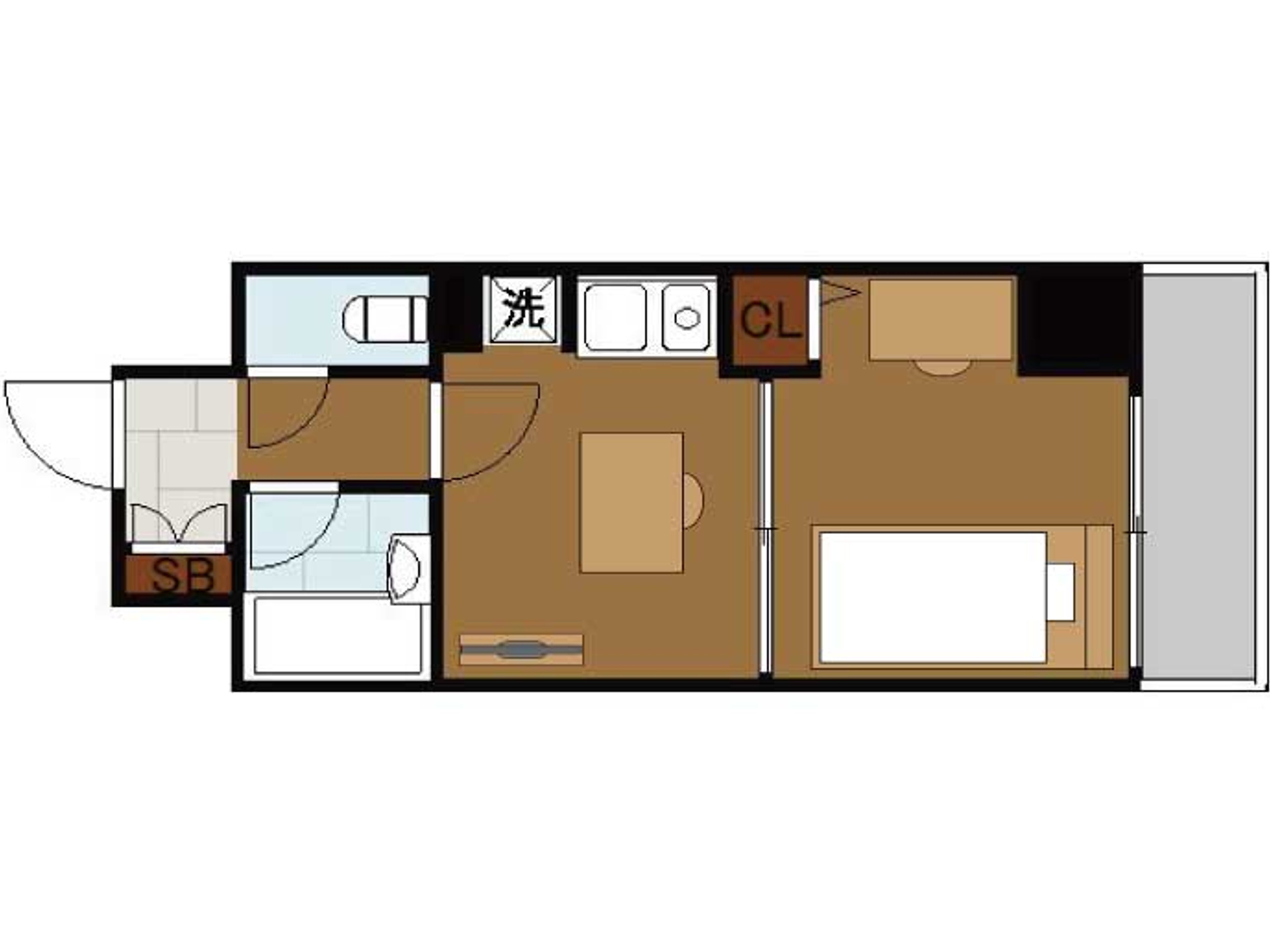 BraTTo京都駅前(1DKタイプ)のイメージ
