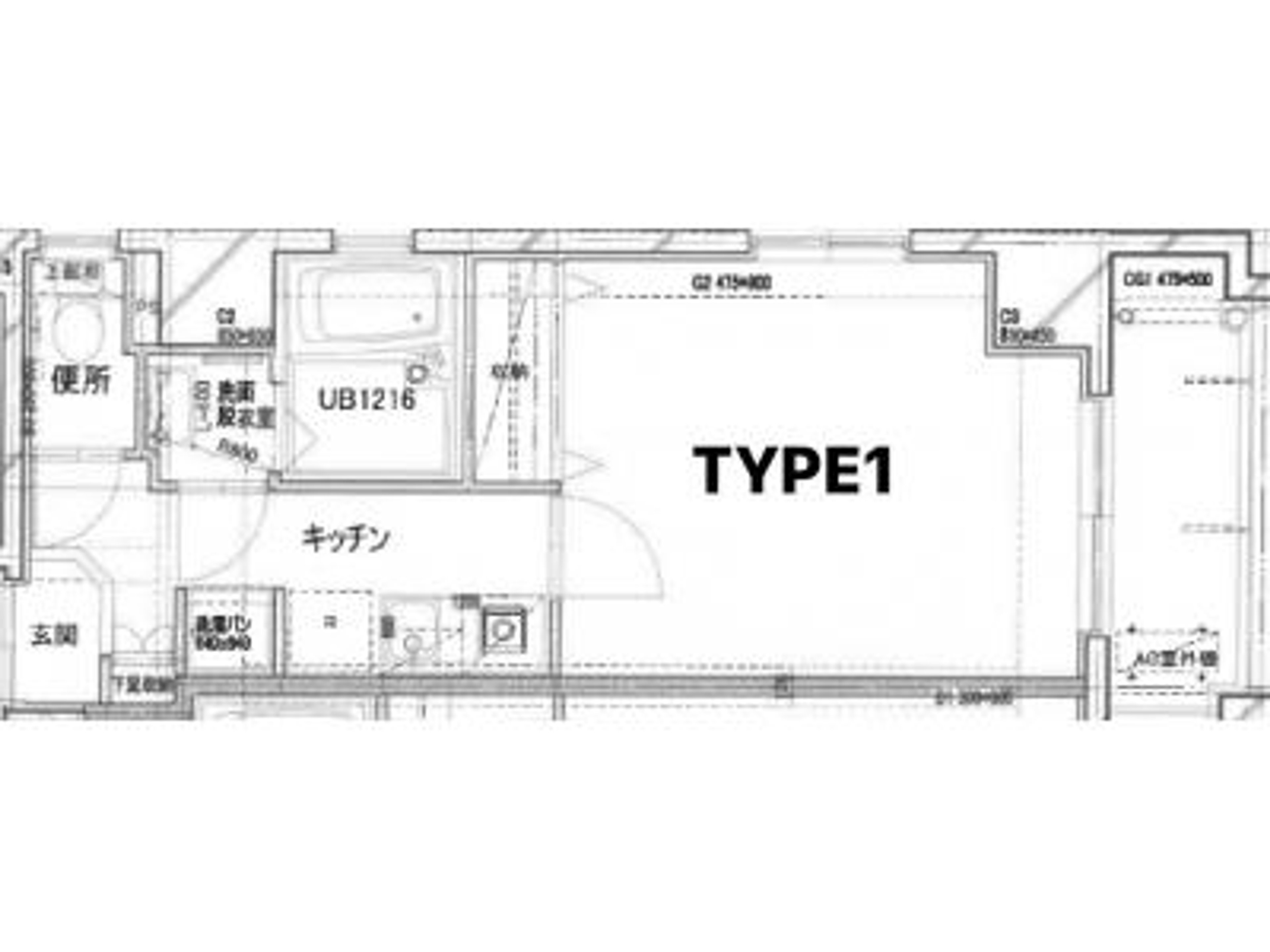 S-FITステイ浅草雷門2-1のイメージ
