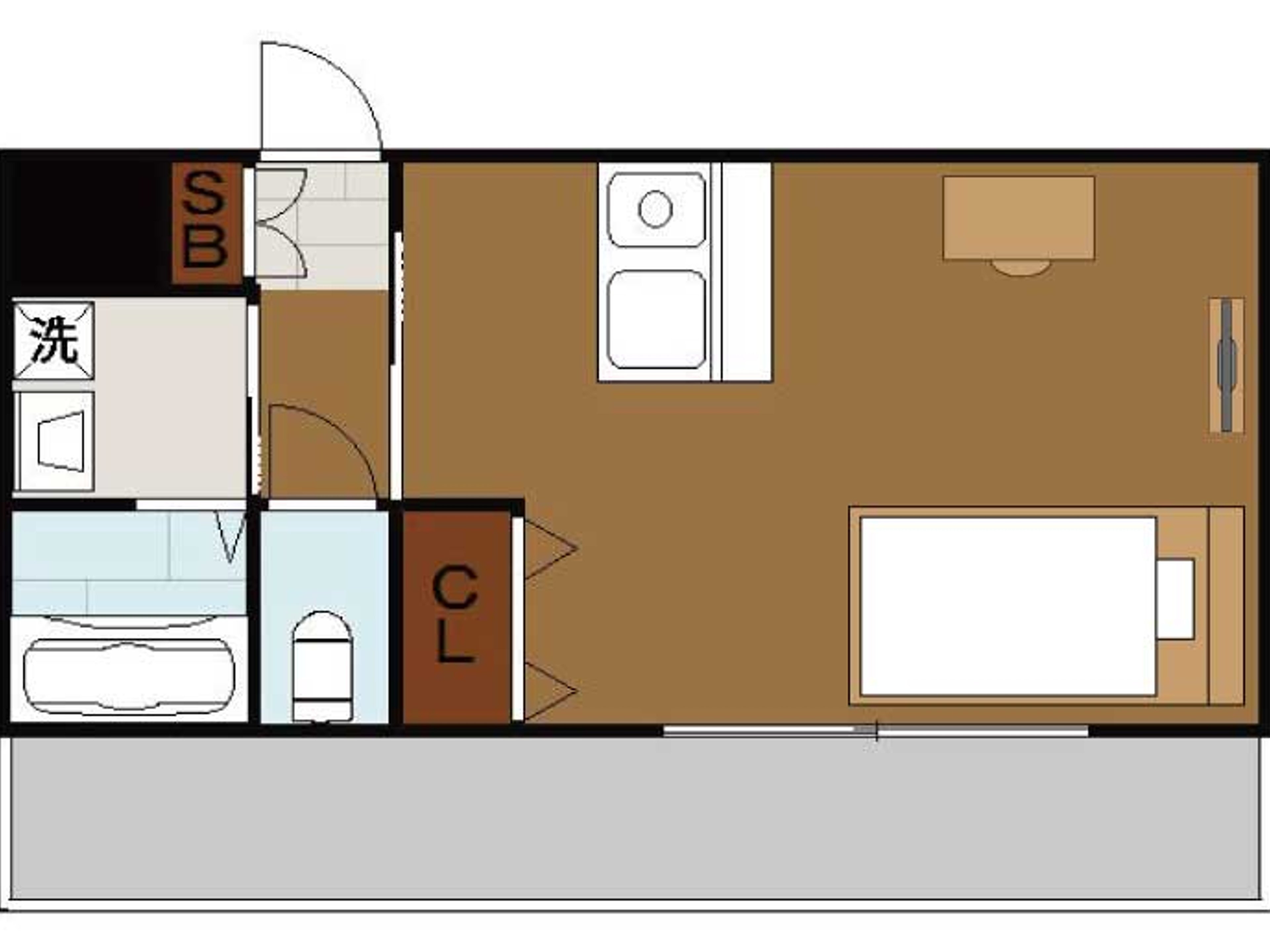 BraTTo名古屋鶴舞駅前(1Rタイプ)のイメージ
