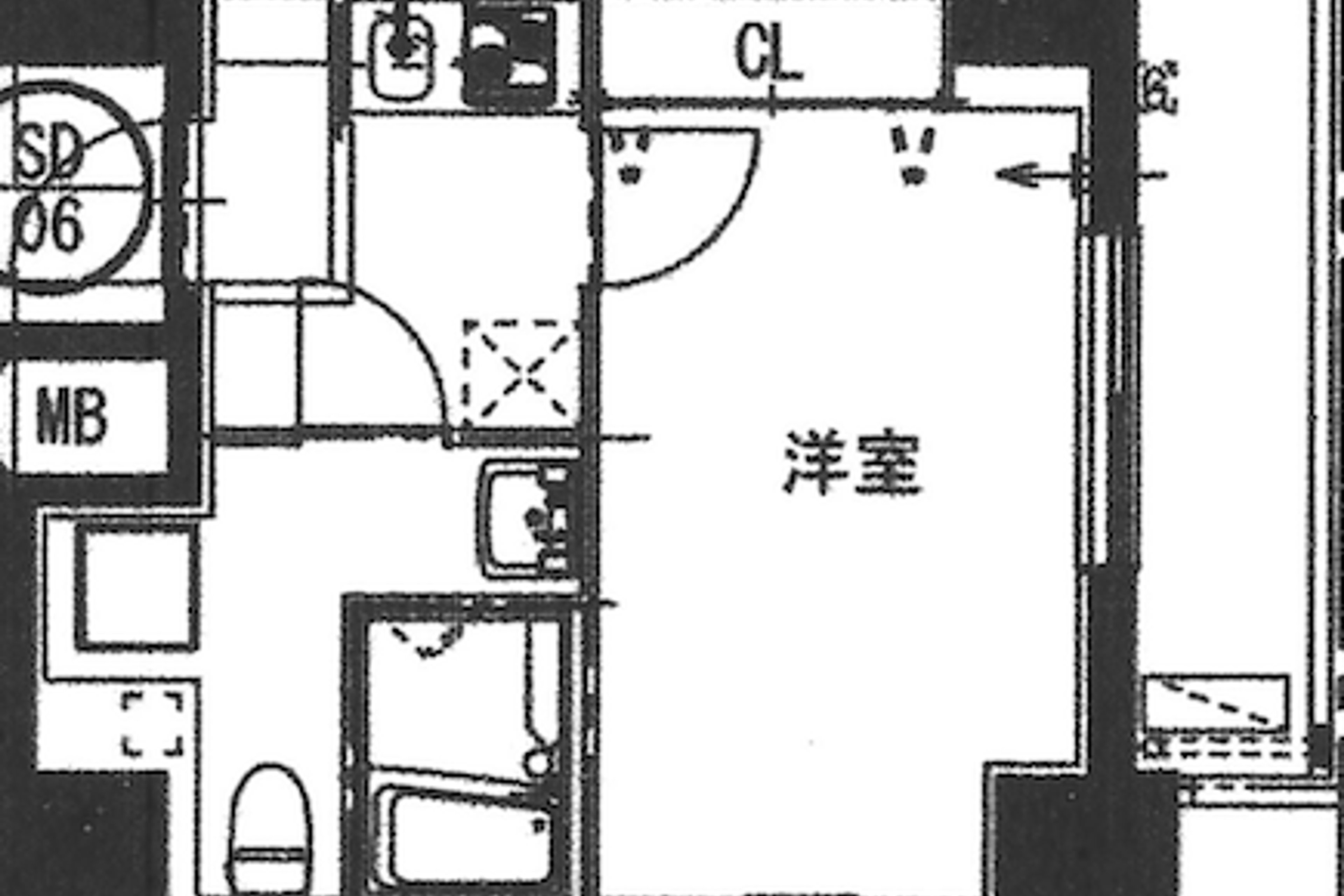 1K(禁煙)のイメージ