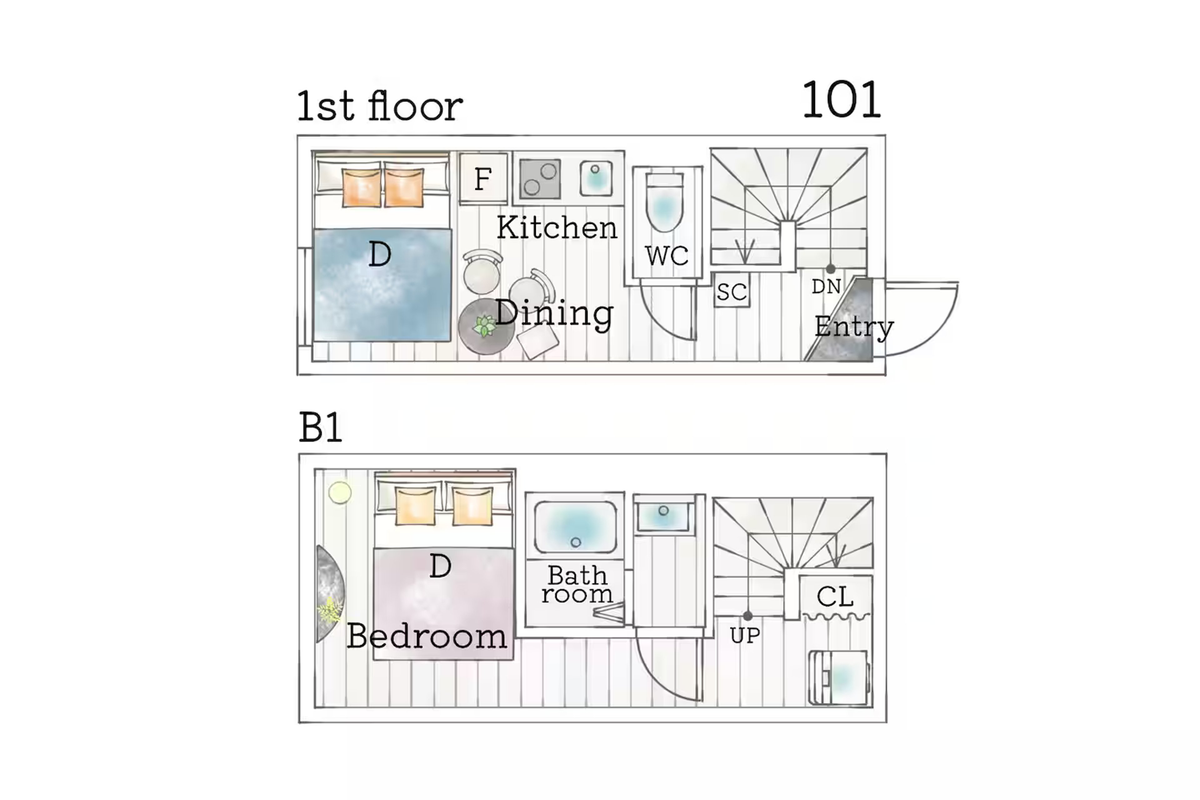 101(禁煙)のイメージ