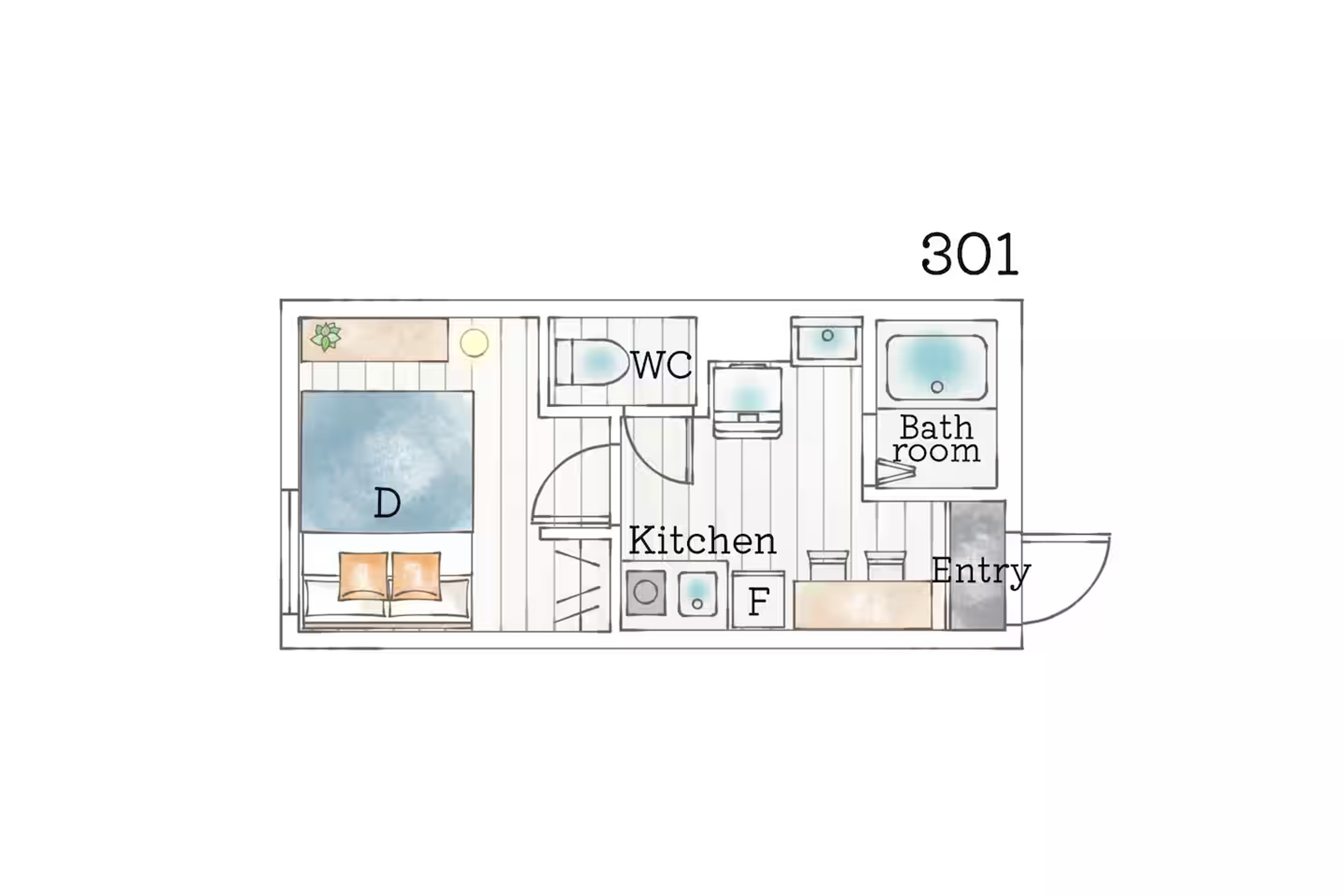 301(禁煙)のイメージ