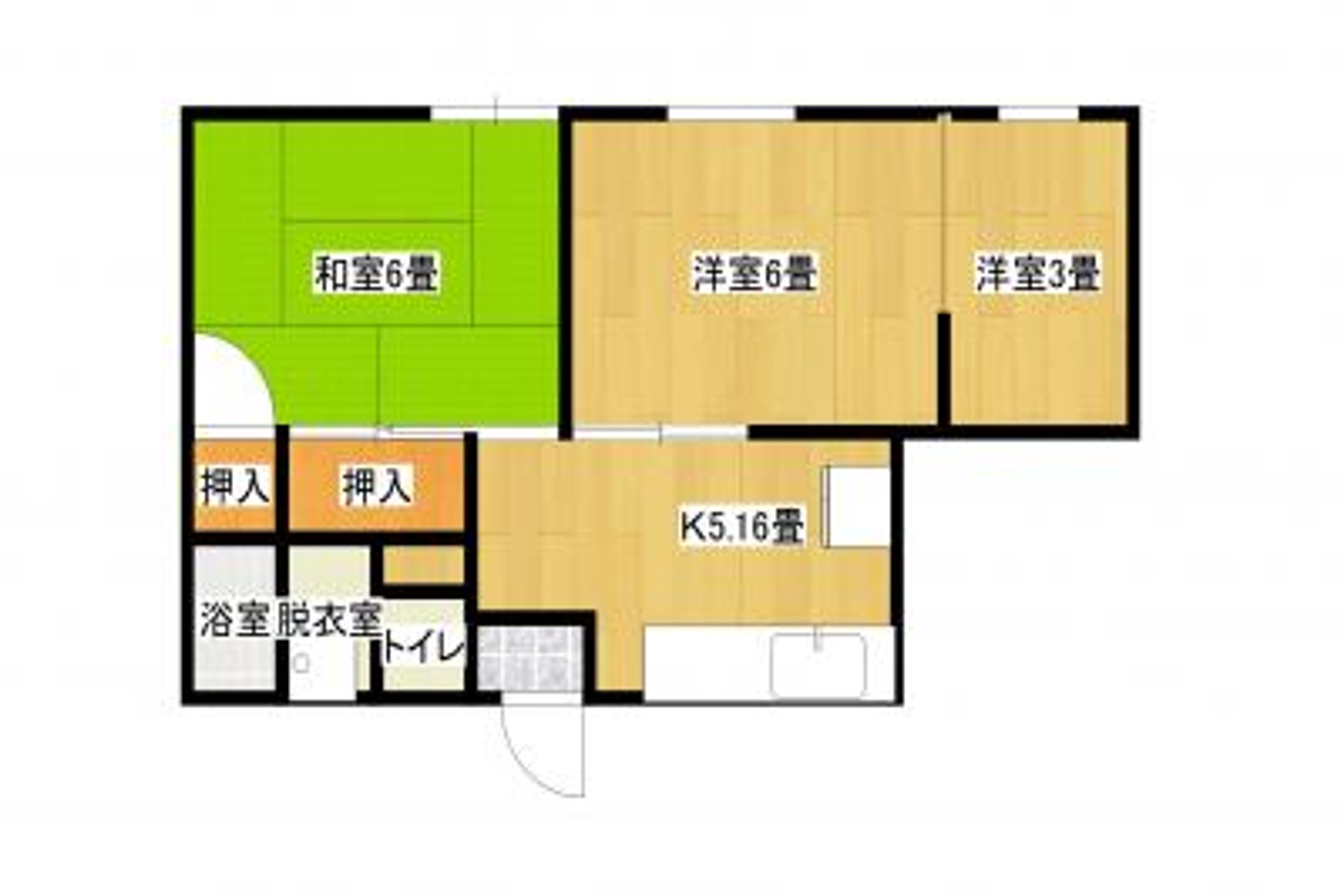 2LDK(58㎡)のイメージ