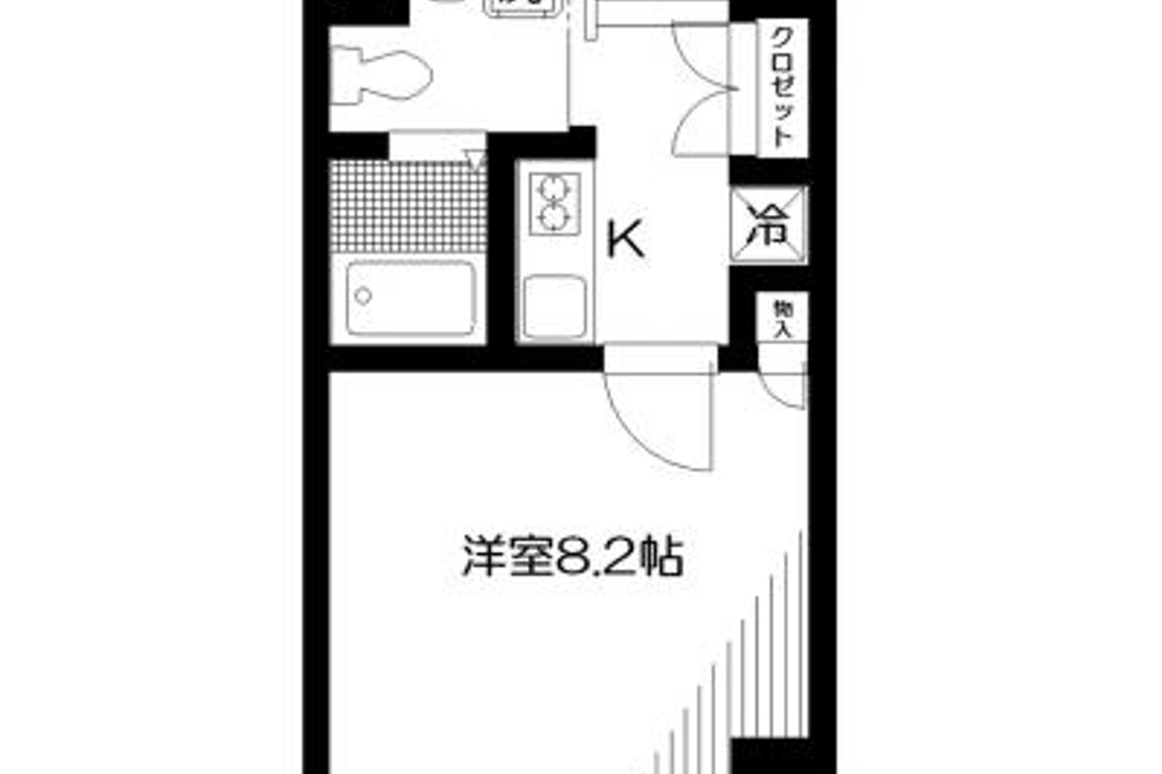 1K(26.56㎡)のイメージ