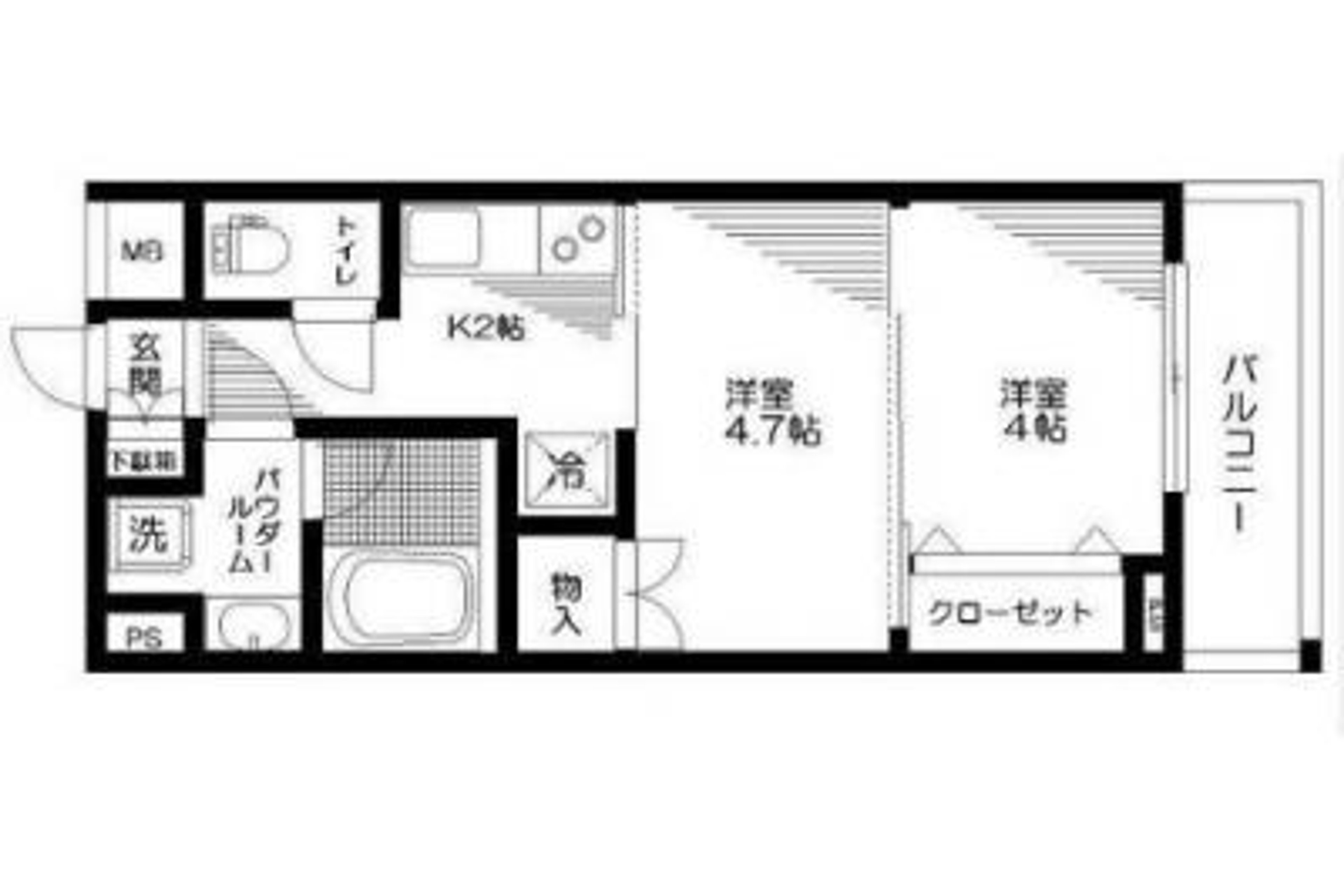 1DK(30㎡)のイメージ