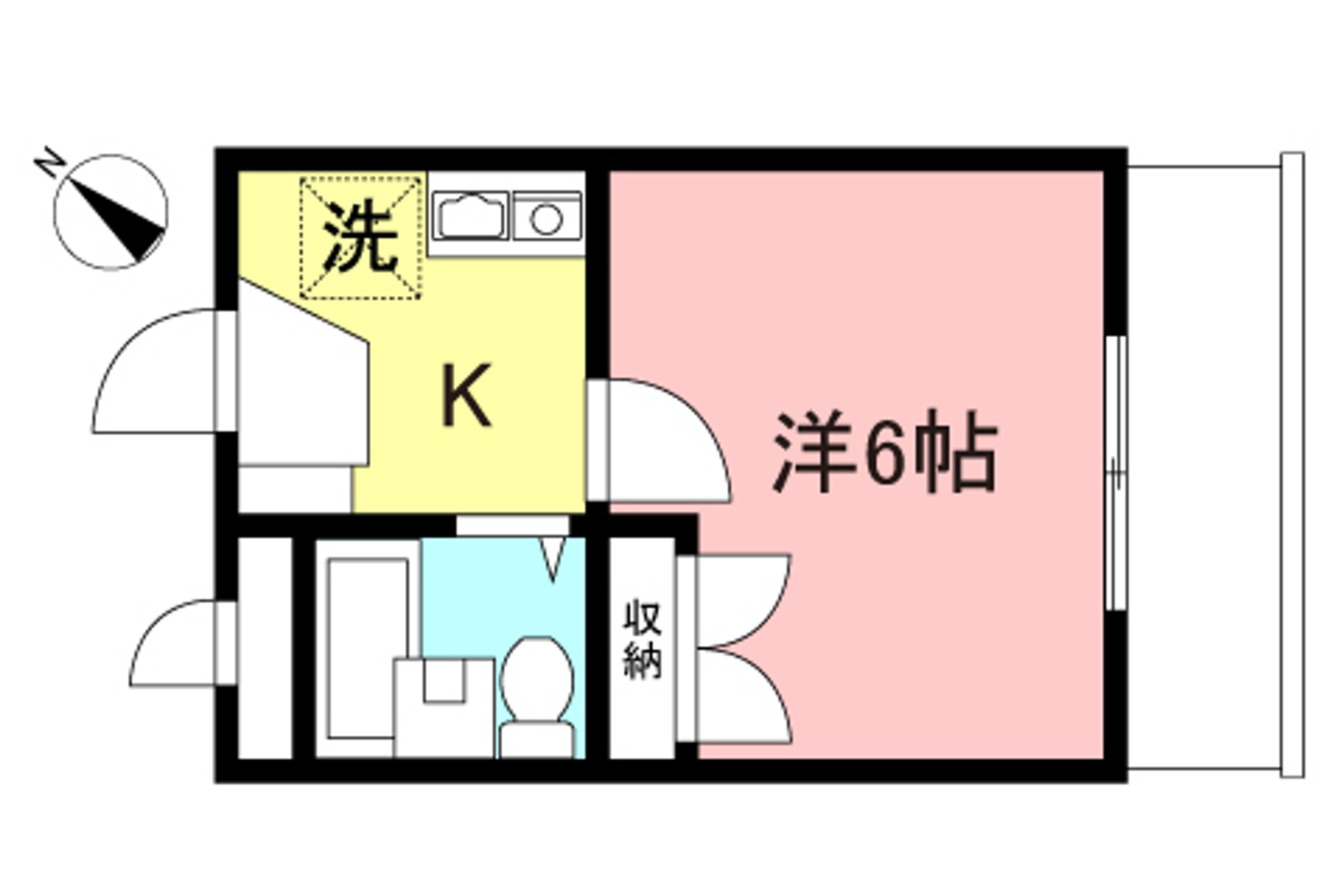 1R（禁煙）のイメージ