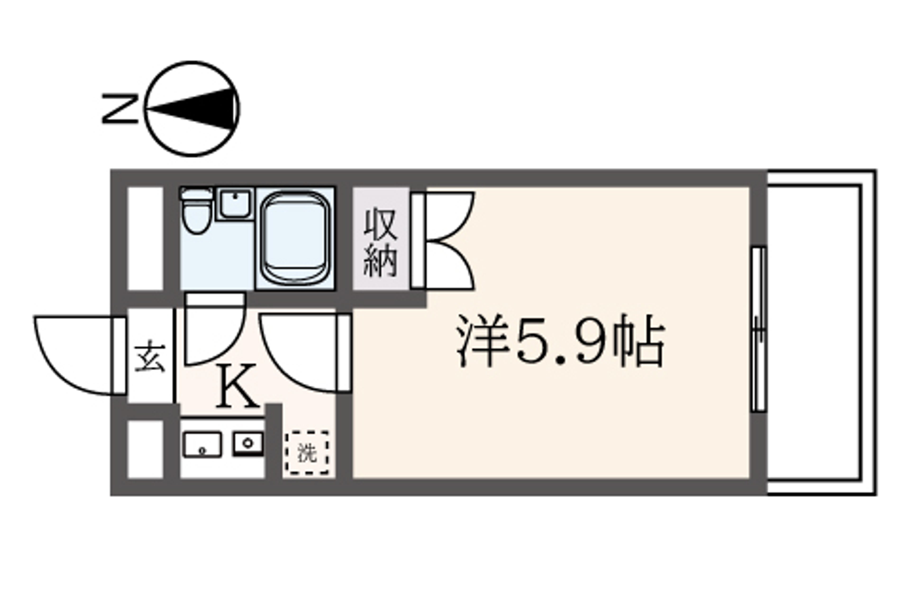 1R（禁煙）のイメージ