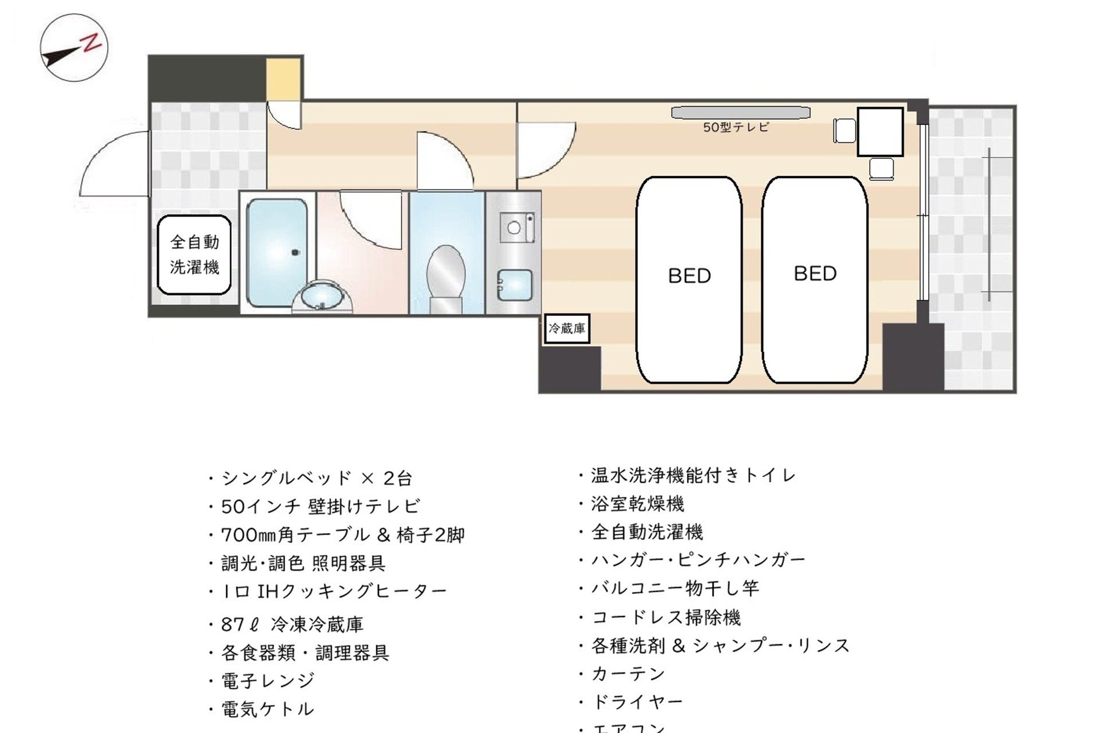701（禁煙）のイメージ