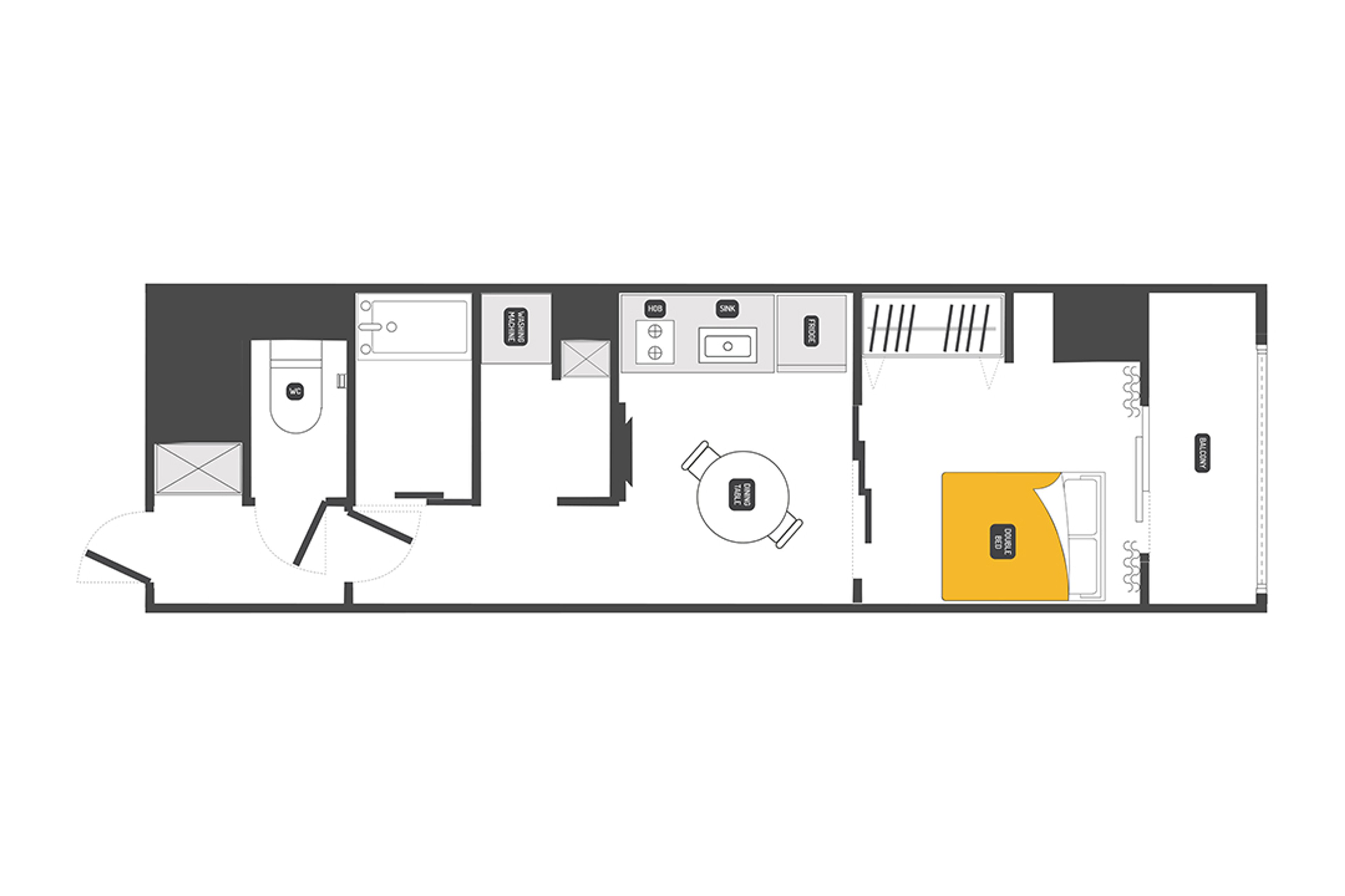 LargeStudio（1DK）のイメージ