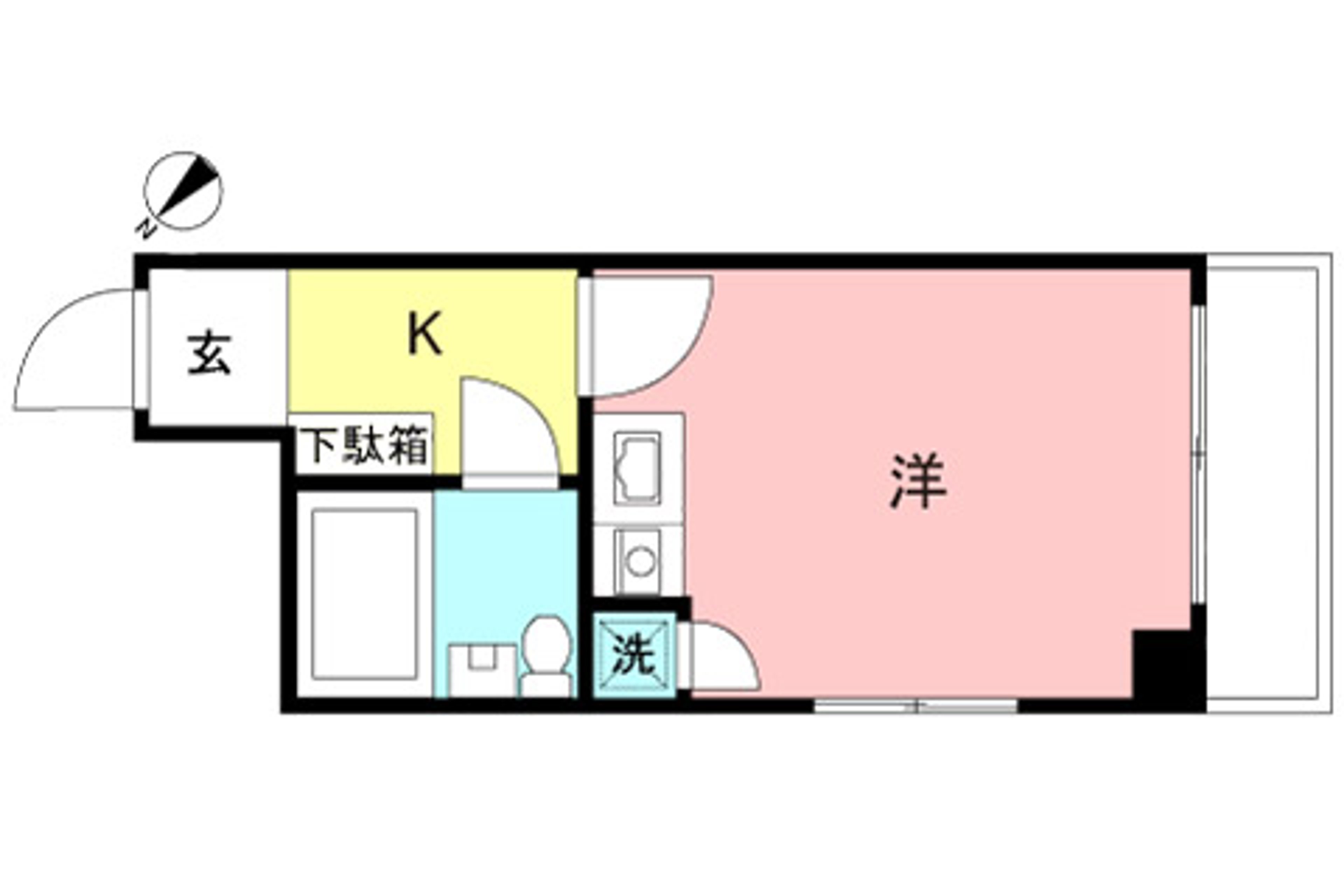 ワンルーム(禁煙)のイメージ