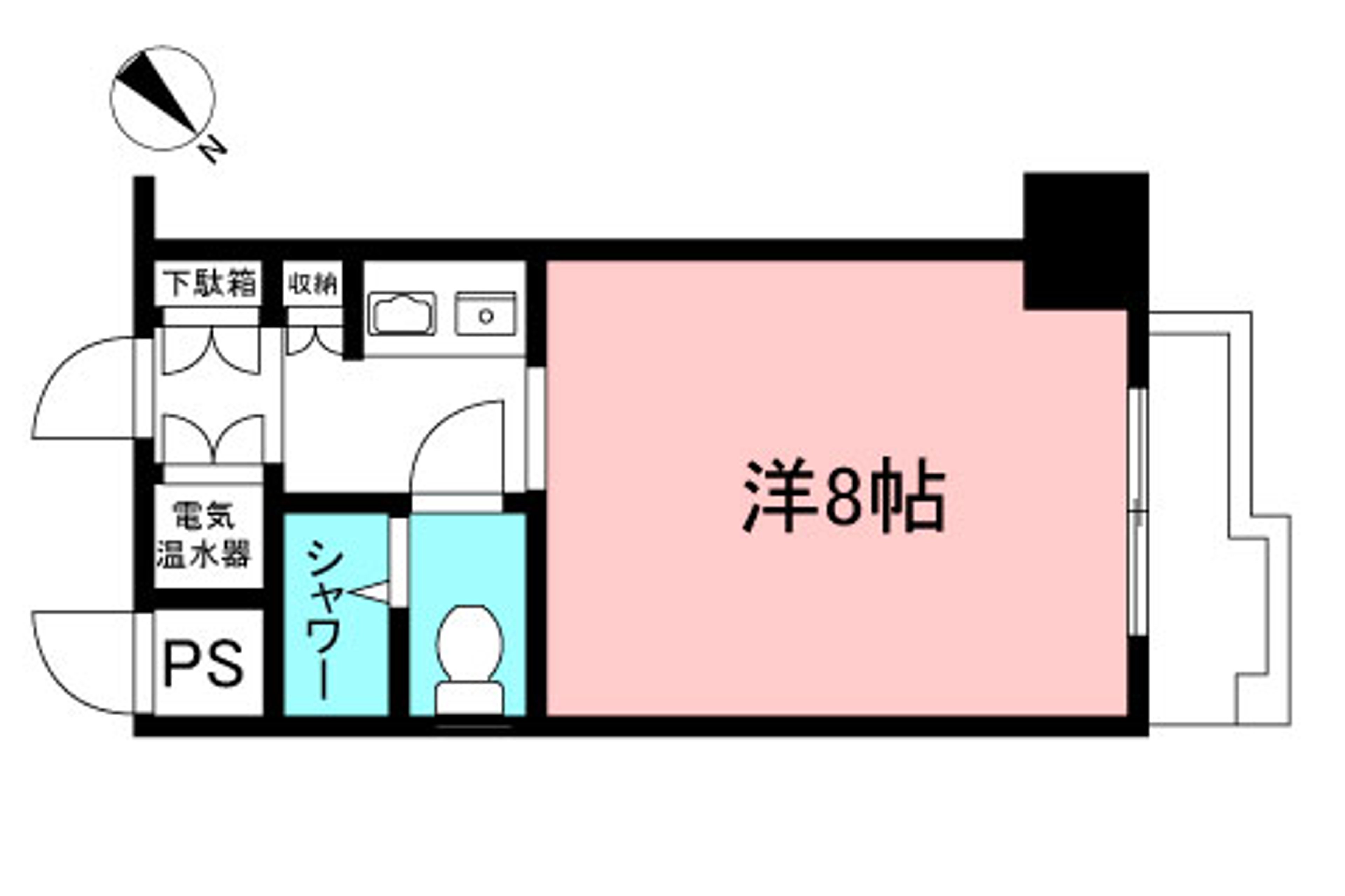 1R（禁煙）のイメージ