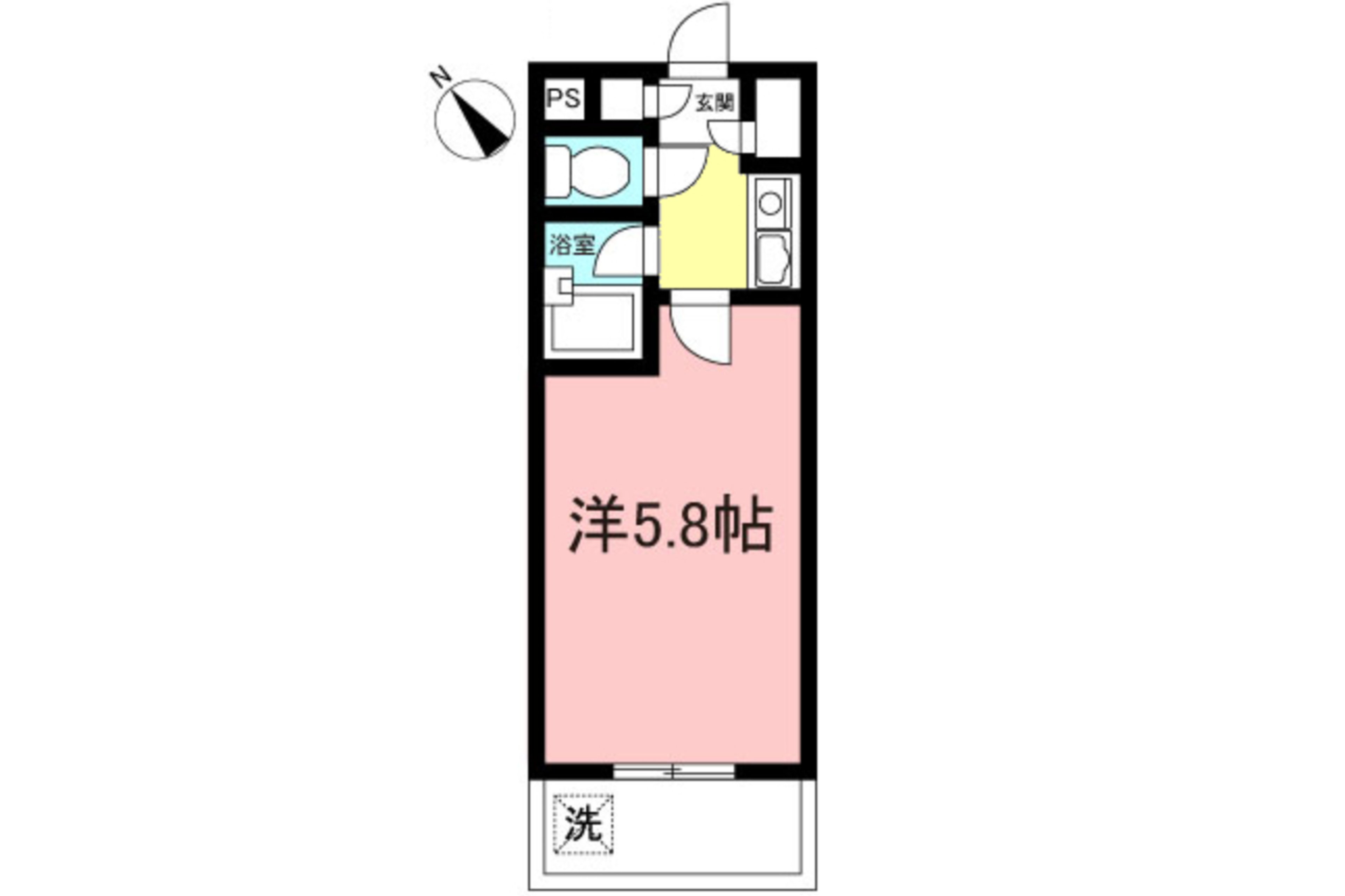 Bタイプ（禁煙）のイメージ