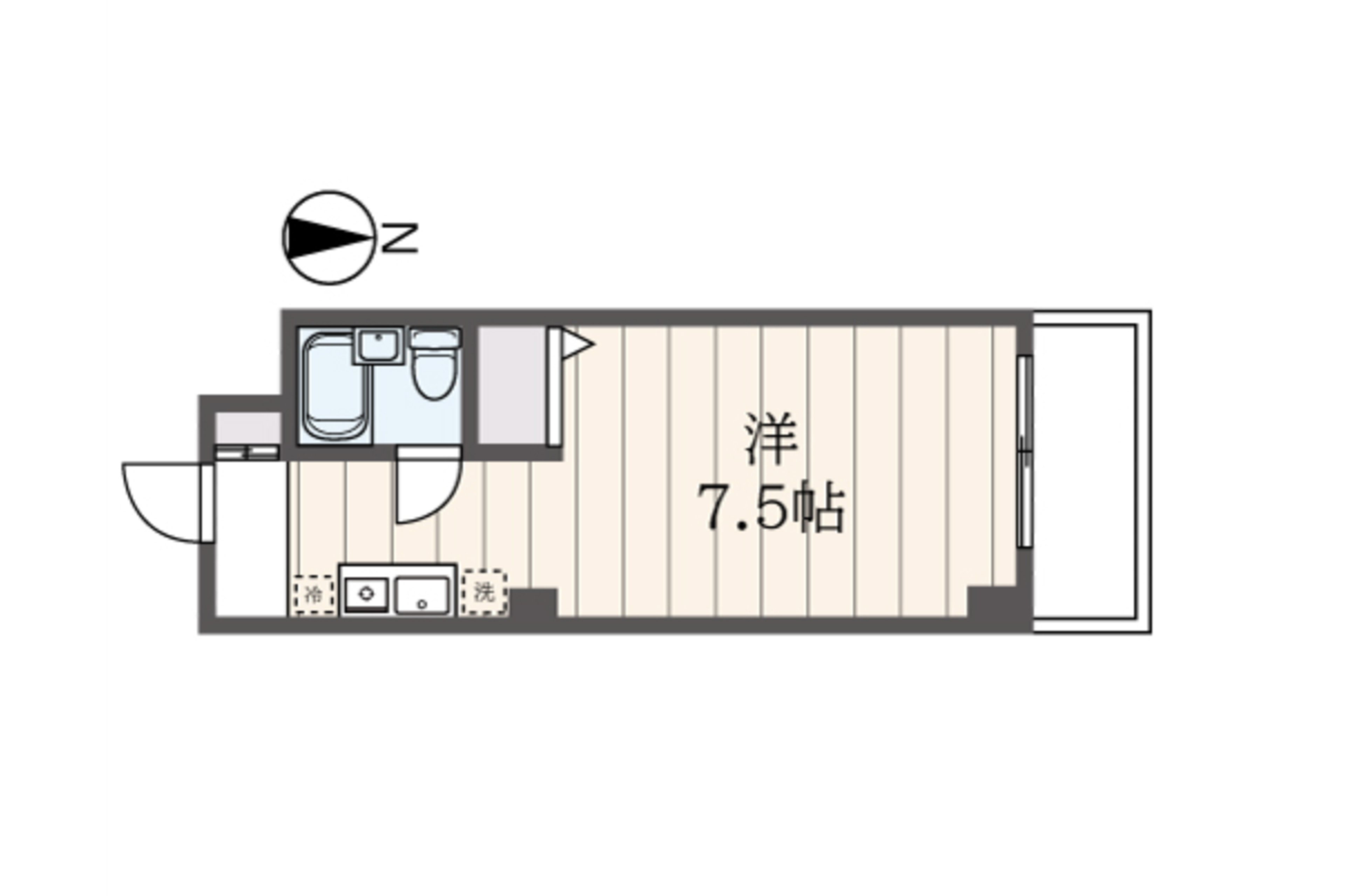 1R（禁煙）のイメージ