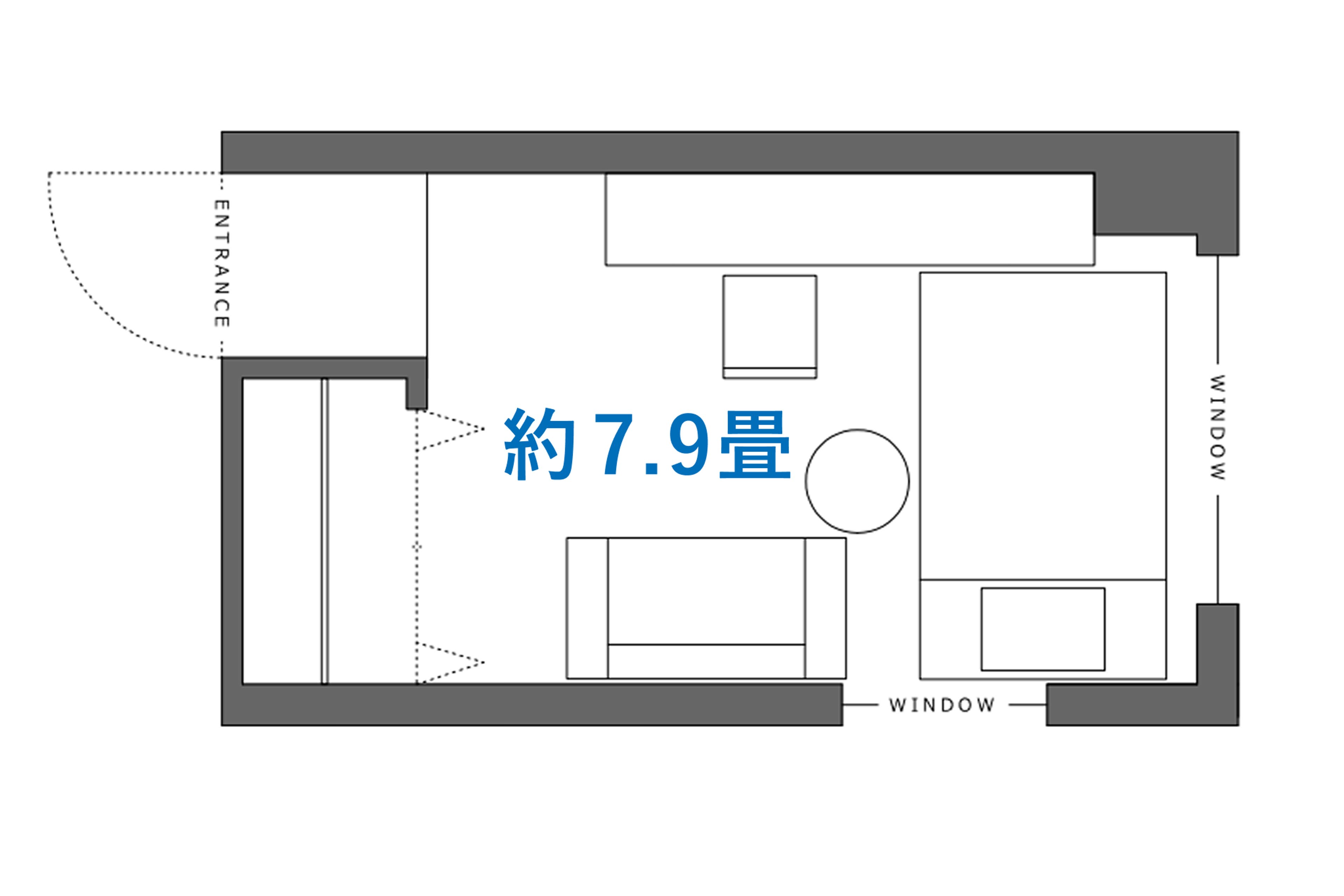 【最長3月10日までの滞在限定！】モデレート(禁煙)のイメージ