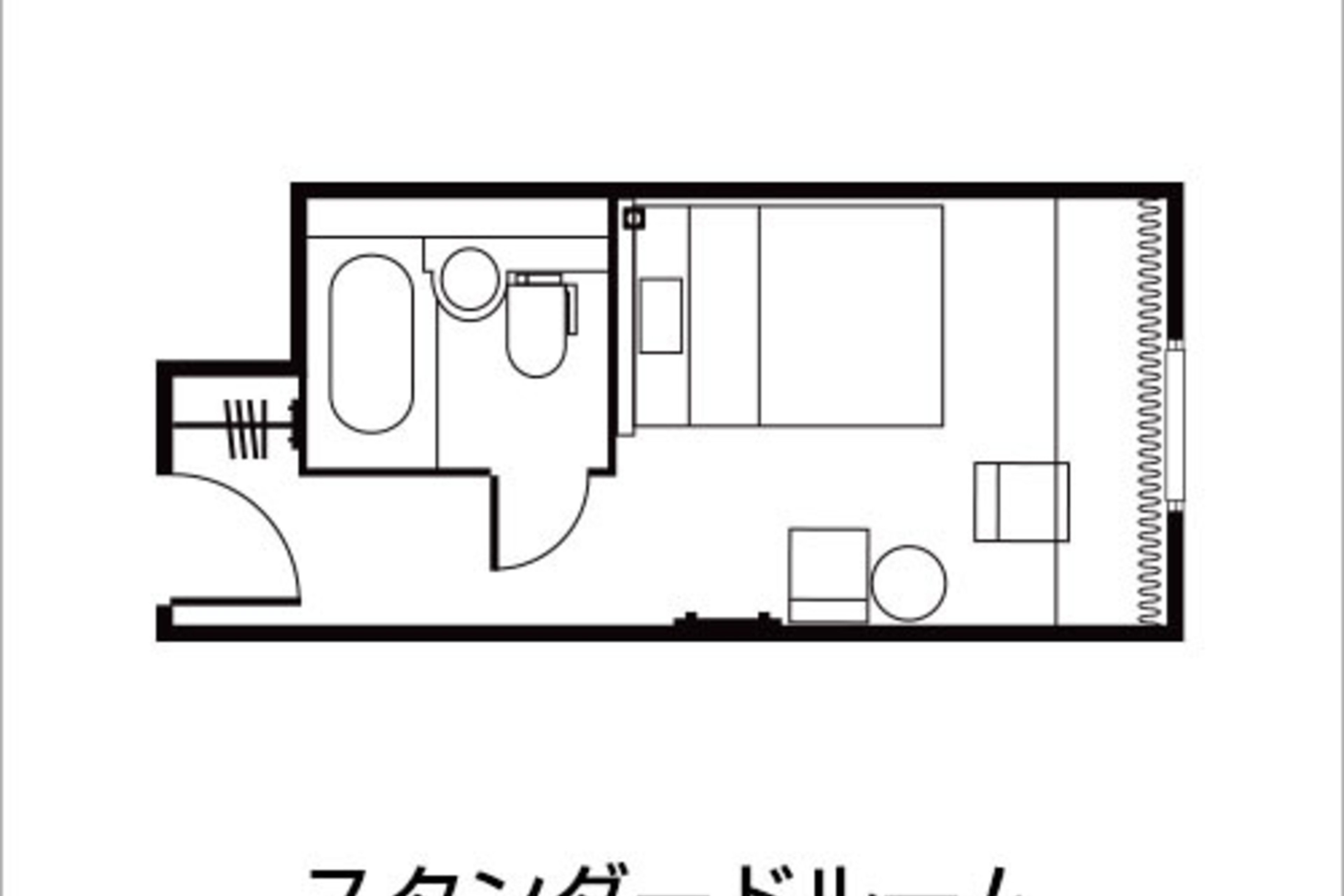 シングル(禁煙)のイメージ