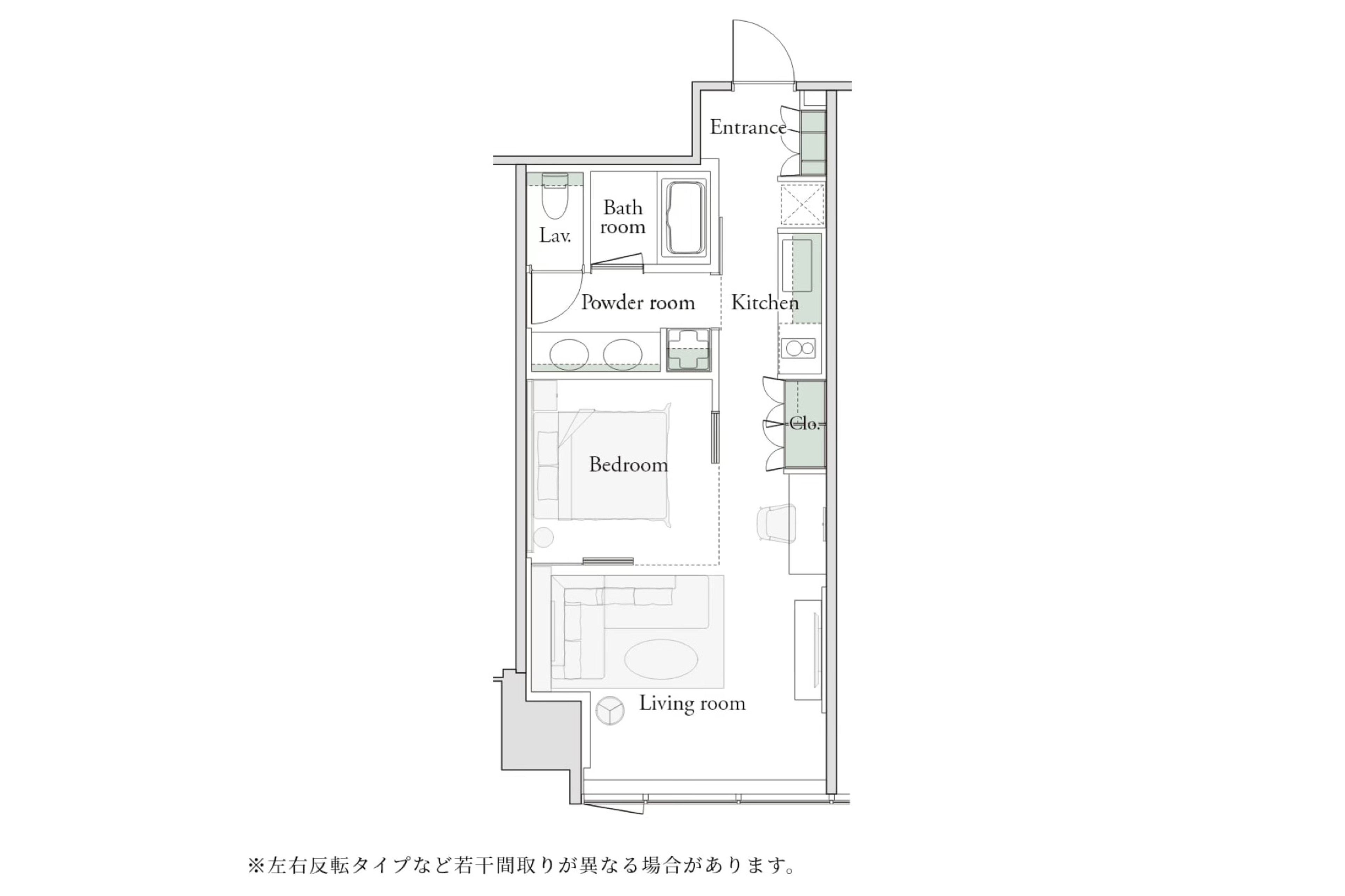 1B-40C(禁煙)のイメージ